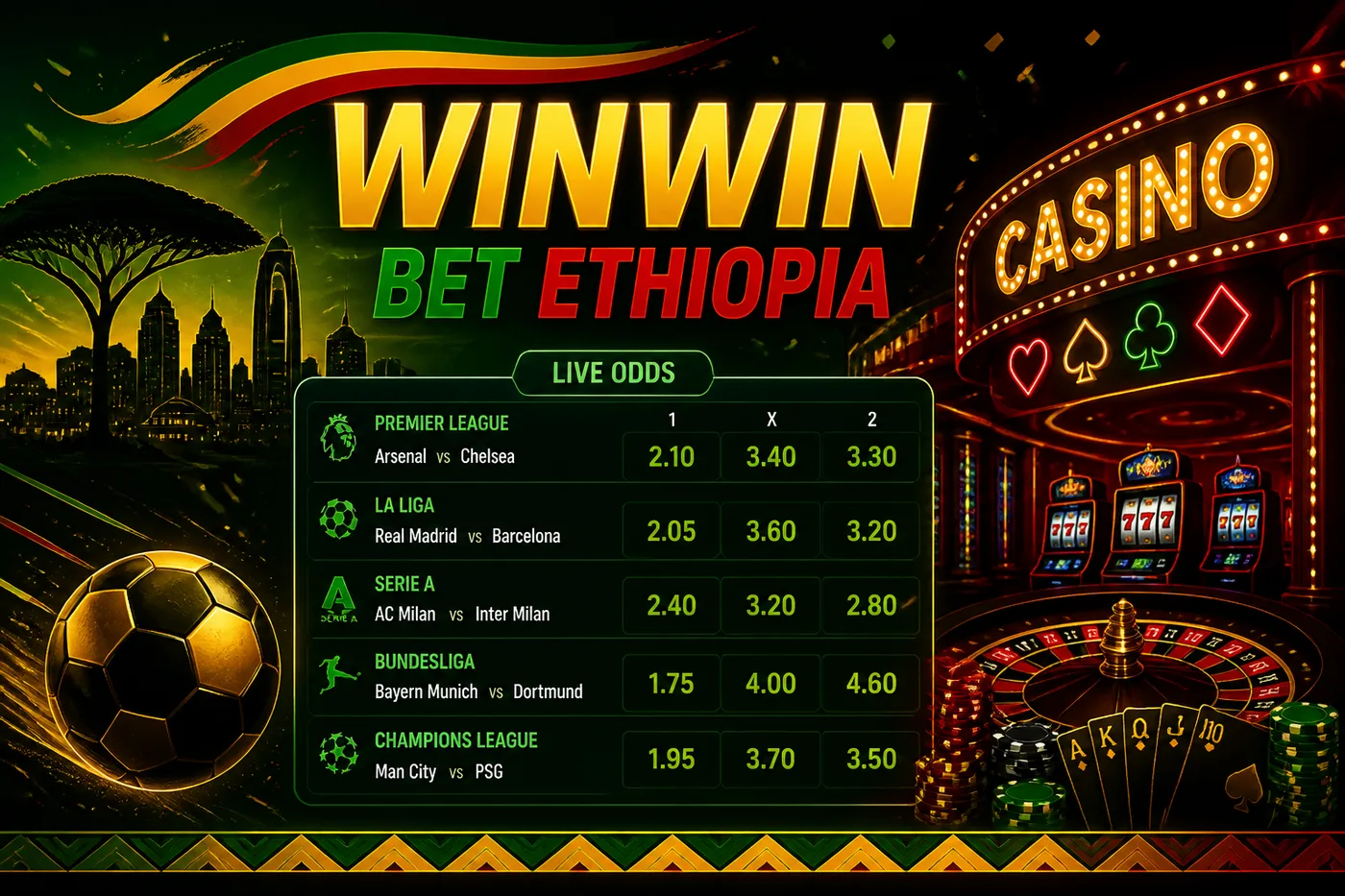 Live odds board